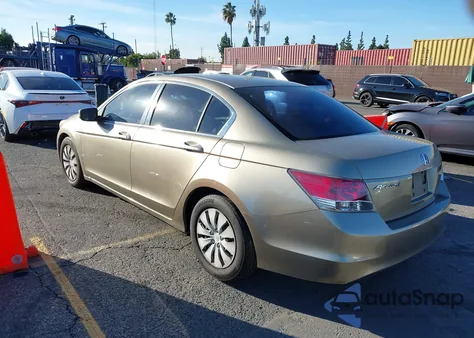 2008 Honda Accord 2.4 Lx from USA, damaged, VIN JHMCP26318C065759